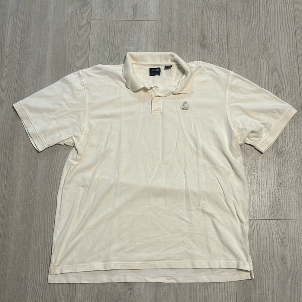 🔥BUNDLESALE Mens XL Izod silk wash 100% cotton polo golf shirt